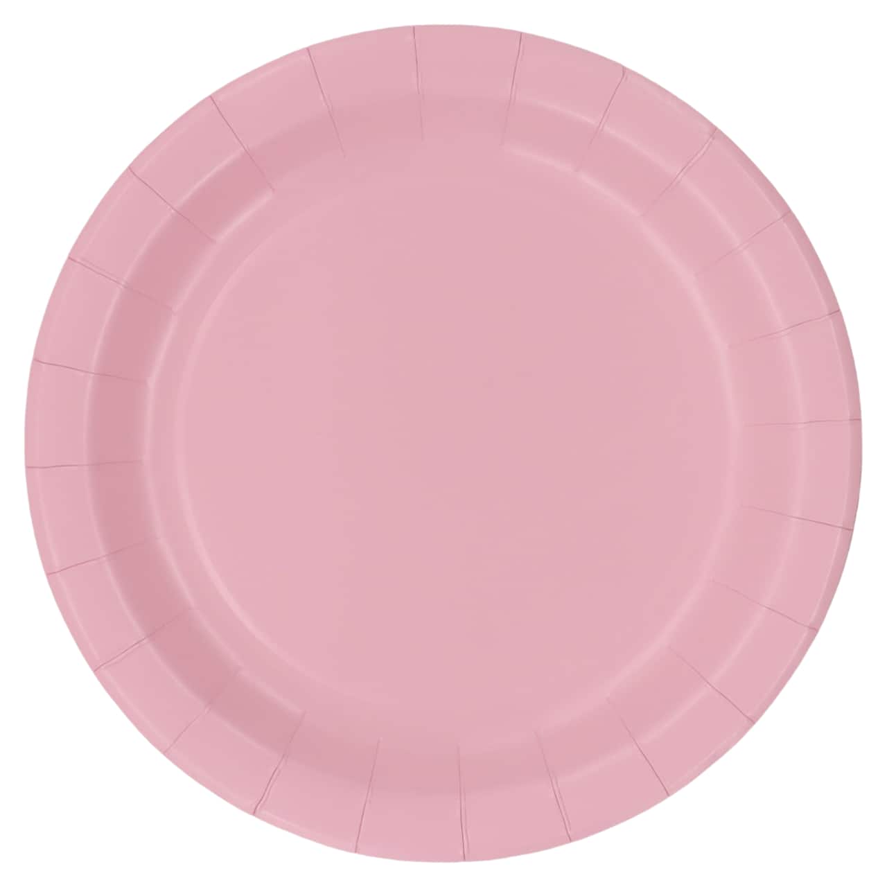 12 Packs: 10 ct. (120 total) 9" Light Pink Paper Dinner Plates by Celebrate It™